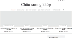 Desktop Screenshot of chuaxuongkhop.com